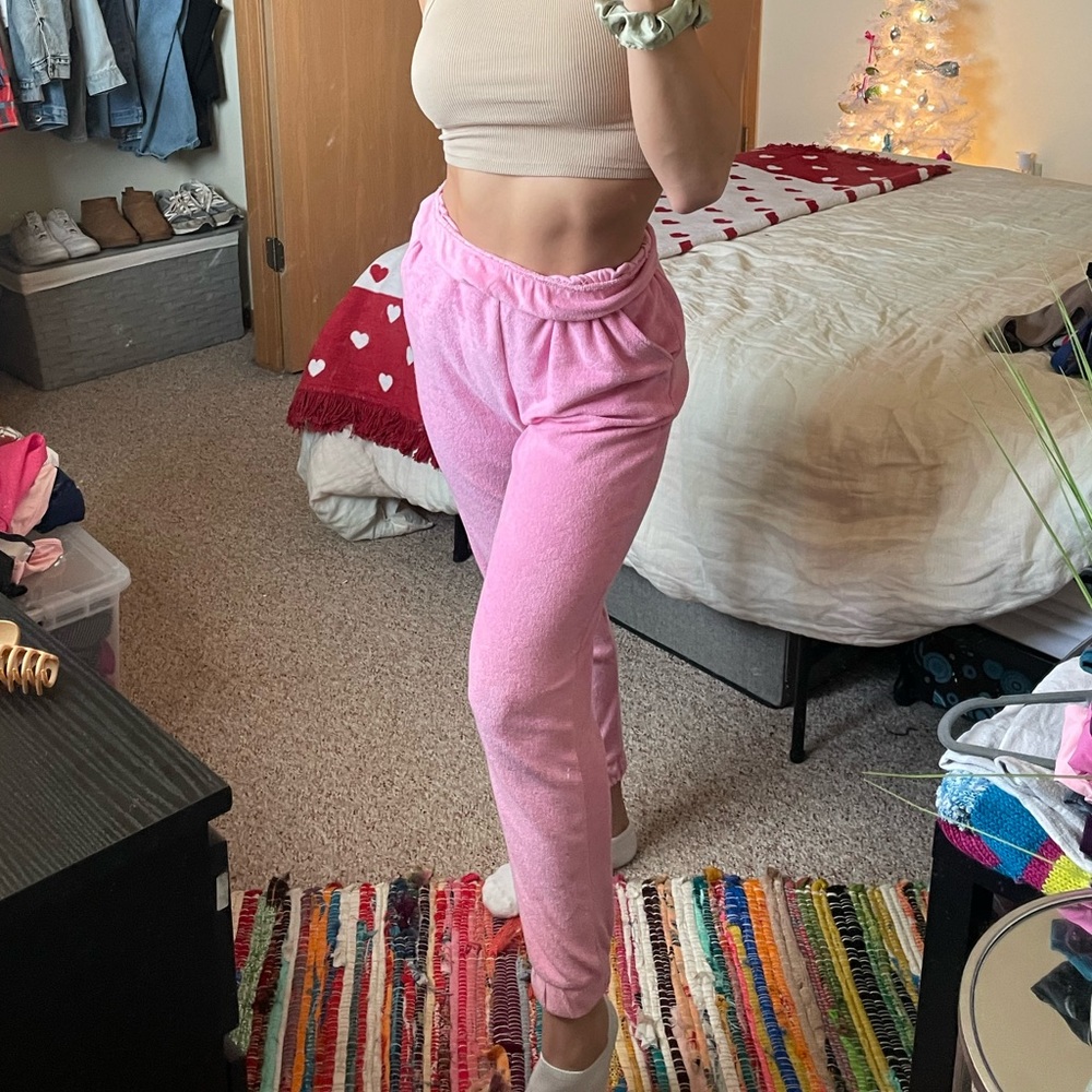 Zara Teddy Joggers